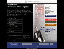 Tablet Screenshot of anunreasonableman.com